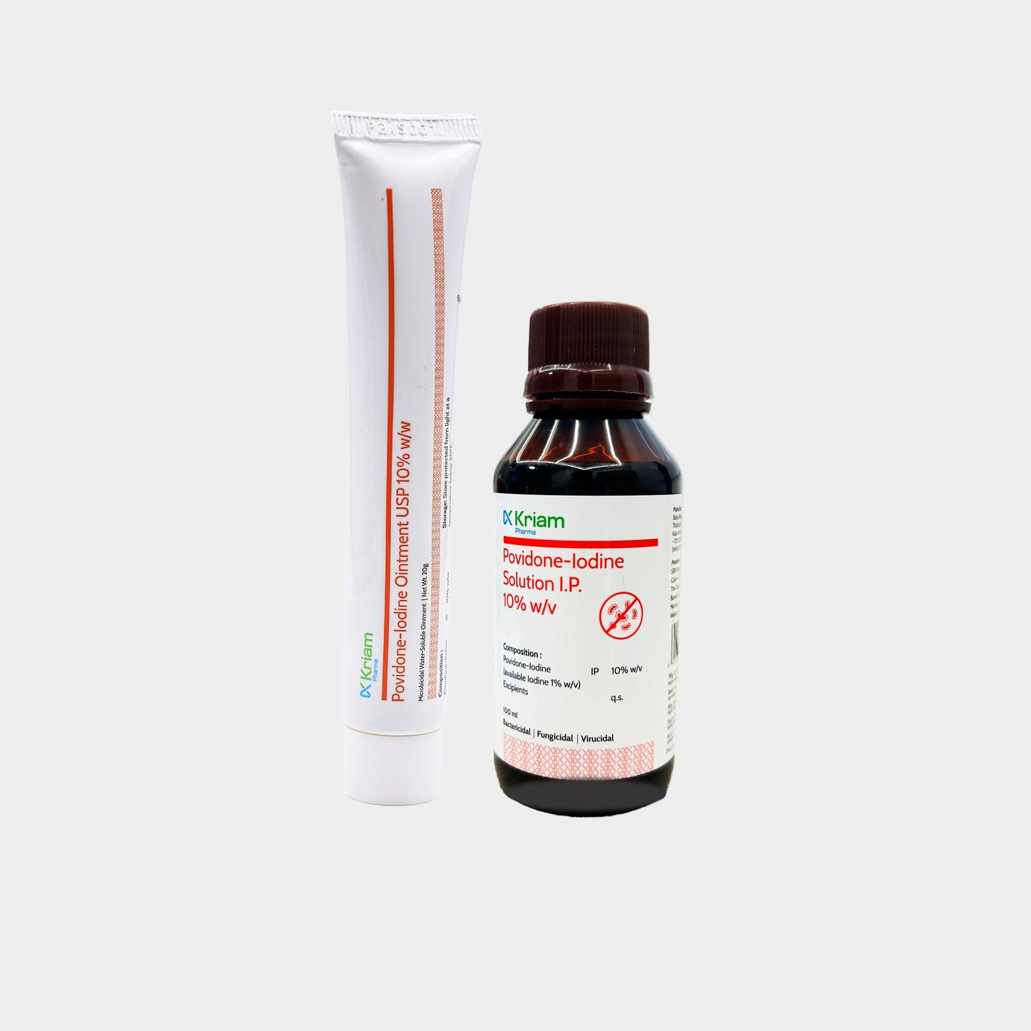 Povidone Iodine Oitnment & Povidone Iodine Solution