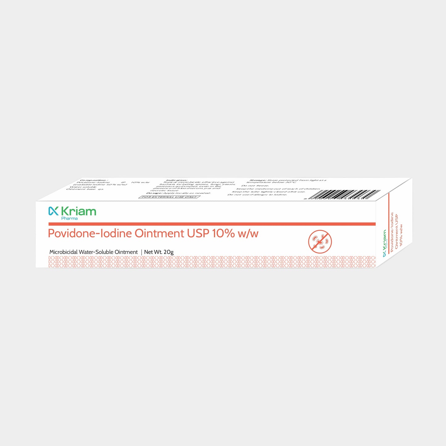 Povidone-Iodine Ointment (20gm)