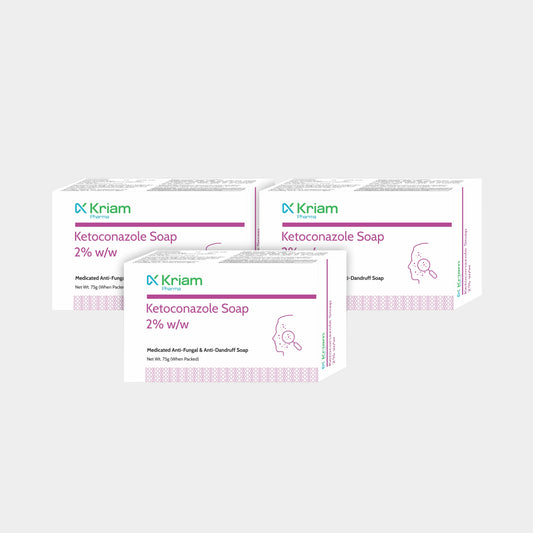 Ketconazole Soap (Super Saver Pack of 3)