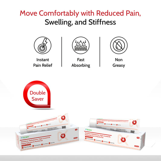 Diclofenac Pain Relief Gel - (Double Saver Pack)