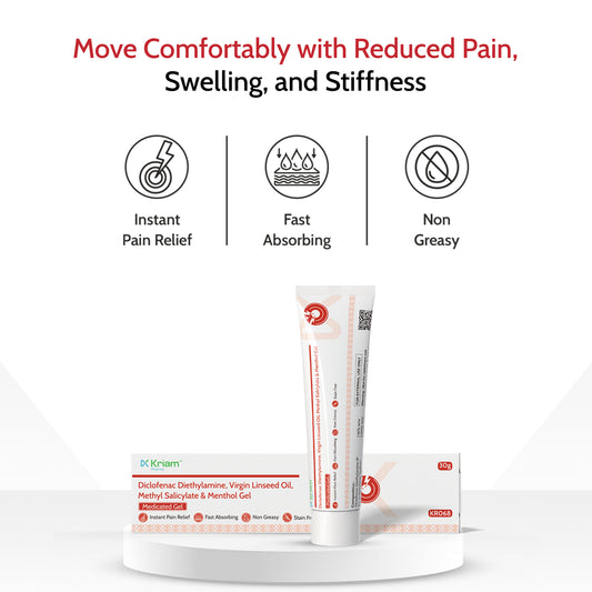 Diclofenac Pain Relief Gel (30gm)