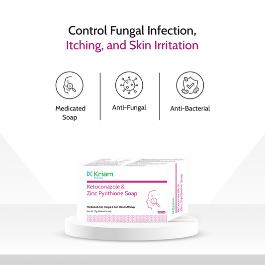 Ketoconazole & Zinc Pyrithione Soap