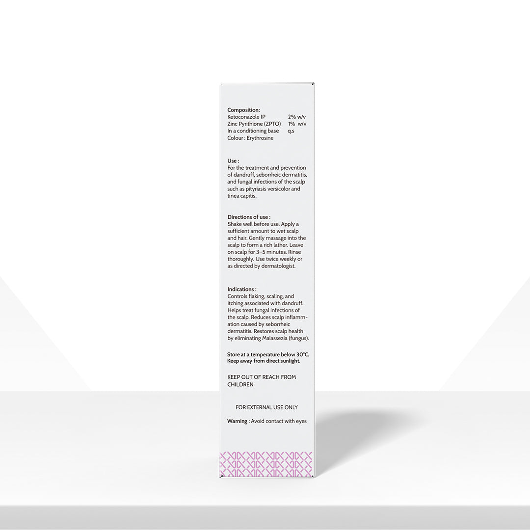 Ketoconazole & Zinc Pyrithione Shampoo