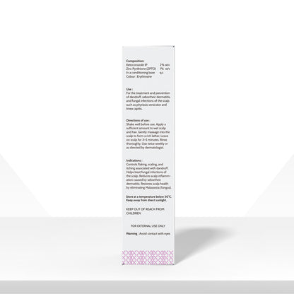 Ketoconazole & Zinc Pyrithione Shampoo - (Double Saver Pack)