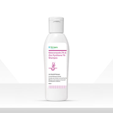 Ketoconazole & Zinc Pyrithione Shampoo - (Double Saver Pack)