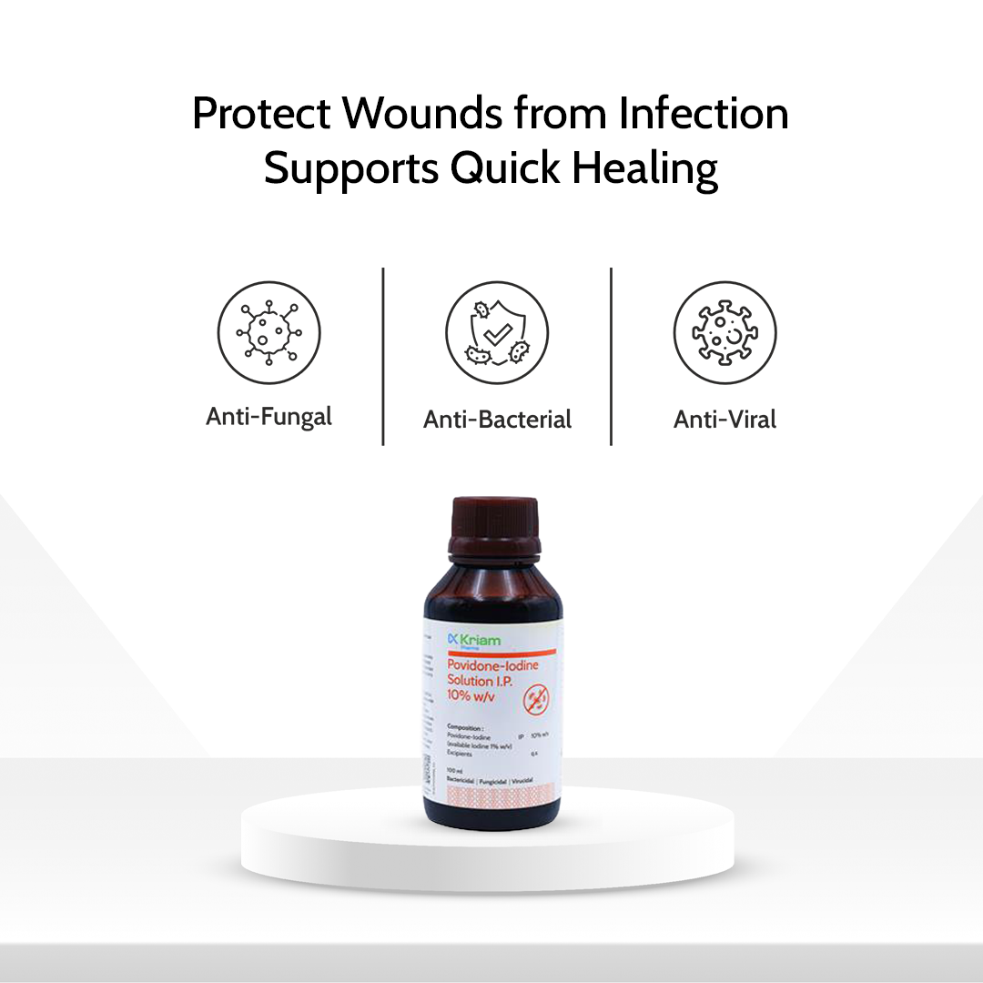 Super Saver Pack : 2 Povidone Ointment + 1 Povidone Solution