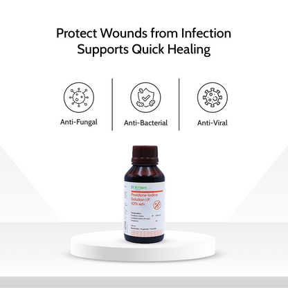 Super Saver Pack : 2 Povidone Ointment + 1 Povidone Solution