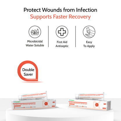 Povidone Iodine Ointment - (Double Saver Pack)